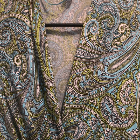 Michael Kors blue and green maxi - Picture 2 of 2